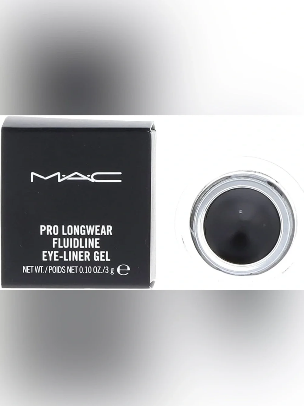 MAC Cosmetics Pro Longwear Fluidline Eyeliner Gel in Blacktrack Makeup eyeliner